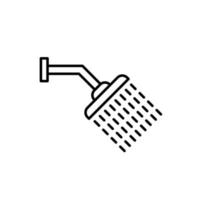 Illustration Vector graphic of shower icon