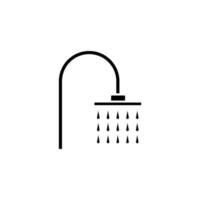 Illustration Vector graphic of shower icon