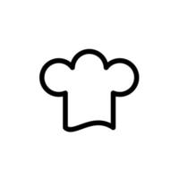 Illustration Vector Graphic of Chef Hat icon