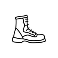 Illustration Vector graphic of boot icon