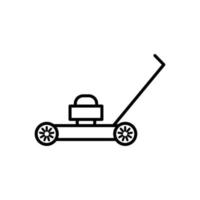 Illustration Vector Graphic of Grass Cutter icon