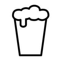 ilustración vectorial gráfico del icono de la cerveza vector
