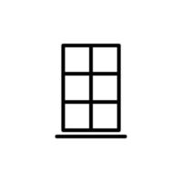 Illustration Vector graphic of window icon