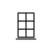 Illustration Vector graphic of window icon