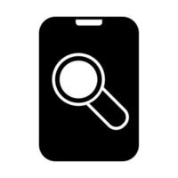 Illustration Vector Graphic of Magnifying Icon