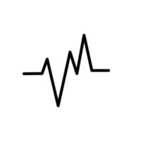 Illustration Vector graphic of heart pulse icon