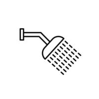 Illustration Vector graphic of shower icon