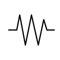 Illustration Vector graphic of heart pulse icon