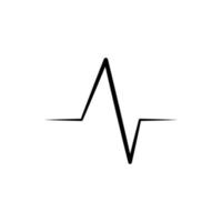 Illustration Vector graphic of heart pulse icon