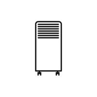 Illustration Vector Graphic of Air Conditioner icon template