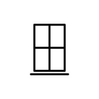 Illustration Vector graphic of window icon