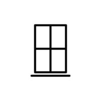 Illustration Vector graphic of window icon