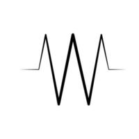 Illustration Vector graphic of heart pulse icon