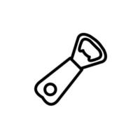 Illustration Vector Graphic of Bottle opener icon