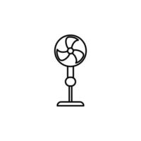 Illustration Vector Graphic of Stand Fan icon