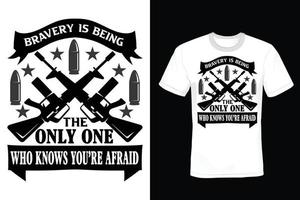 Army T shirt design, vintage, typography vector