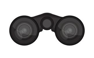 Binoculars flat icon, symbol and vector