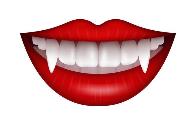 Vampire Teeth Vector Art, Icons, and Graphics for Free Download
