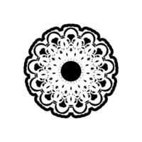 Celtics round ornament. Good for menus, prints and postcards. Isolated on white background. Vector illustration