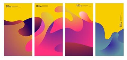 Abstract colorful summer background vector