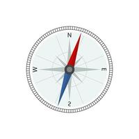 Compass wind rose hand drawn design element vector