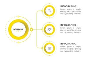 visualización de datos comerciales. diagrama del proceso. elementos abstractos de gráfico, diagrama con 4 pasos, opciones, partes o procesos. infografía de plantilla de negocio vectorial, diseño, vector, 2,3,4,5,6, vector