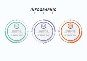 visualización de datos comerciales. diagrama del proceso. elementos abstractos de gráfico, diagrama con 4 pasos, opciones, partes o procesos. infografía de plantilla de negocio vectorial, diseño, vector, 2,3,4,5,6, vector