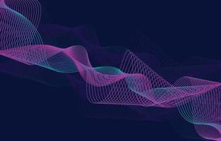 Abstract background, line wave element, sound spectrum equalizer wallpaper, vector futuristic particle technology illustration.