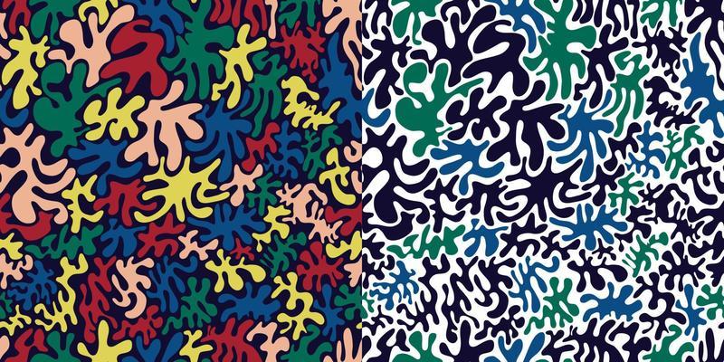 Abstract repeats seamless pattern. Military camouflage pattern. Repeats background for fabric or other types of design. Vector illustration for ads, menu and web banner designs