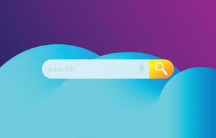 vector element search engine bar,website search,ui system template and fluid abstract background