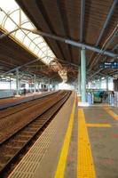 the view of Juanda Station at Jakarta, Indonesia. photo