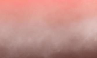 coral pink fog or smoke color isolated background for effect. photo