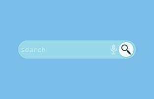 vector element search engine bar,website search,ui system template isolated on blue background