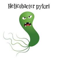 Vector Illustration Graphic of Helicobacter Pylori