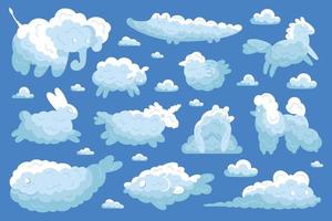 Animal Clouds Icon Set