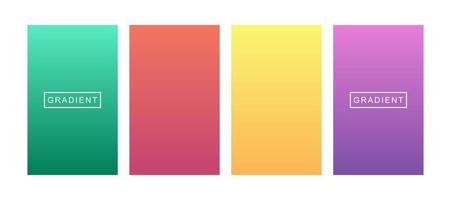 Bright gradient color picker vector