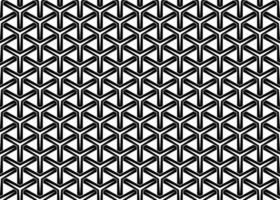 3d hexagon seamless pattern vector