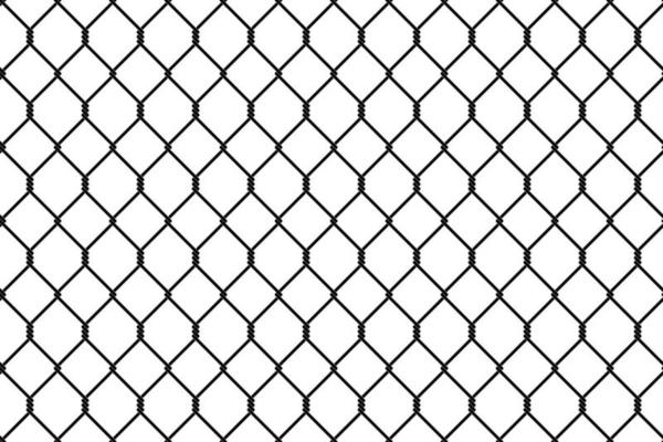 seamless pattern wire fence