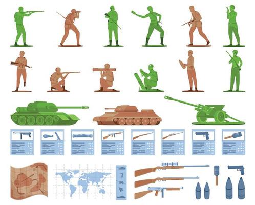 War Flat Set