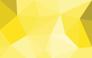 fondo abstracto de forma de triángulo geométrico de polígono bajo amarillo brillante, ilustración vectorial, estilo mínimo vector