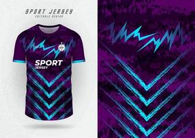 fondo de maqueta para camiseta deportiva morada oscura vector