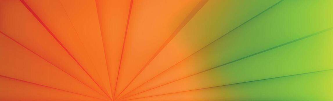Panoramic abstract web background red orange gradient - Vector