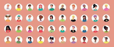 Avatar icon. Human. A person's badge. Vector. Social media profile symbol.  The symbol of a person. 14194216 Vector Art at Vecteezy