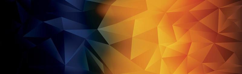 Panoramic abstract web background colorful gradient - Vector