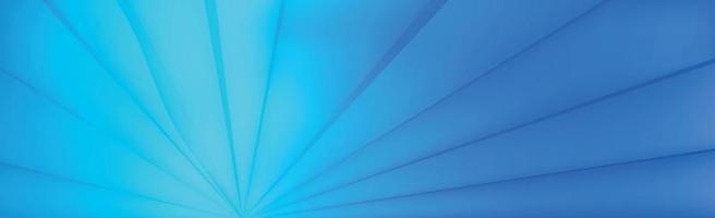 Panoramic abstract web background blue gradient - Vector