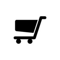 Plantillas de diseño de vector de icono de carrito de compras