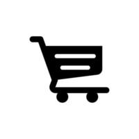 Shopping cart icon vector design templates