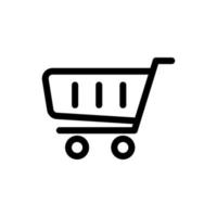 Shopping cart icon vector design templates