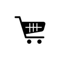 Shopping cart icon vector design templates