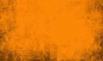 tangerine color background with grunge texture photo